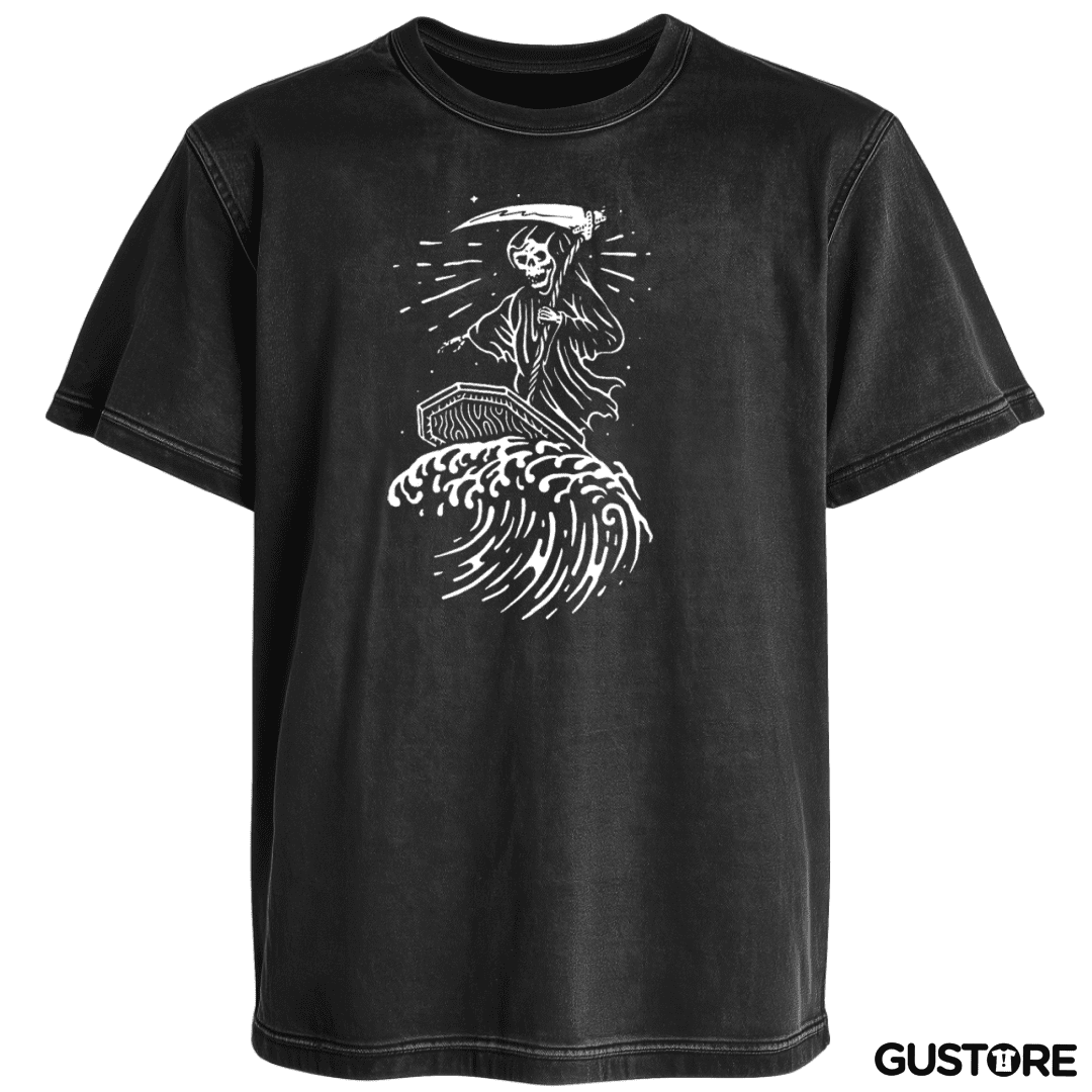 Polera desgastada Killer Surfer