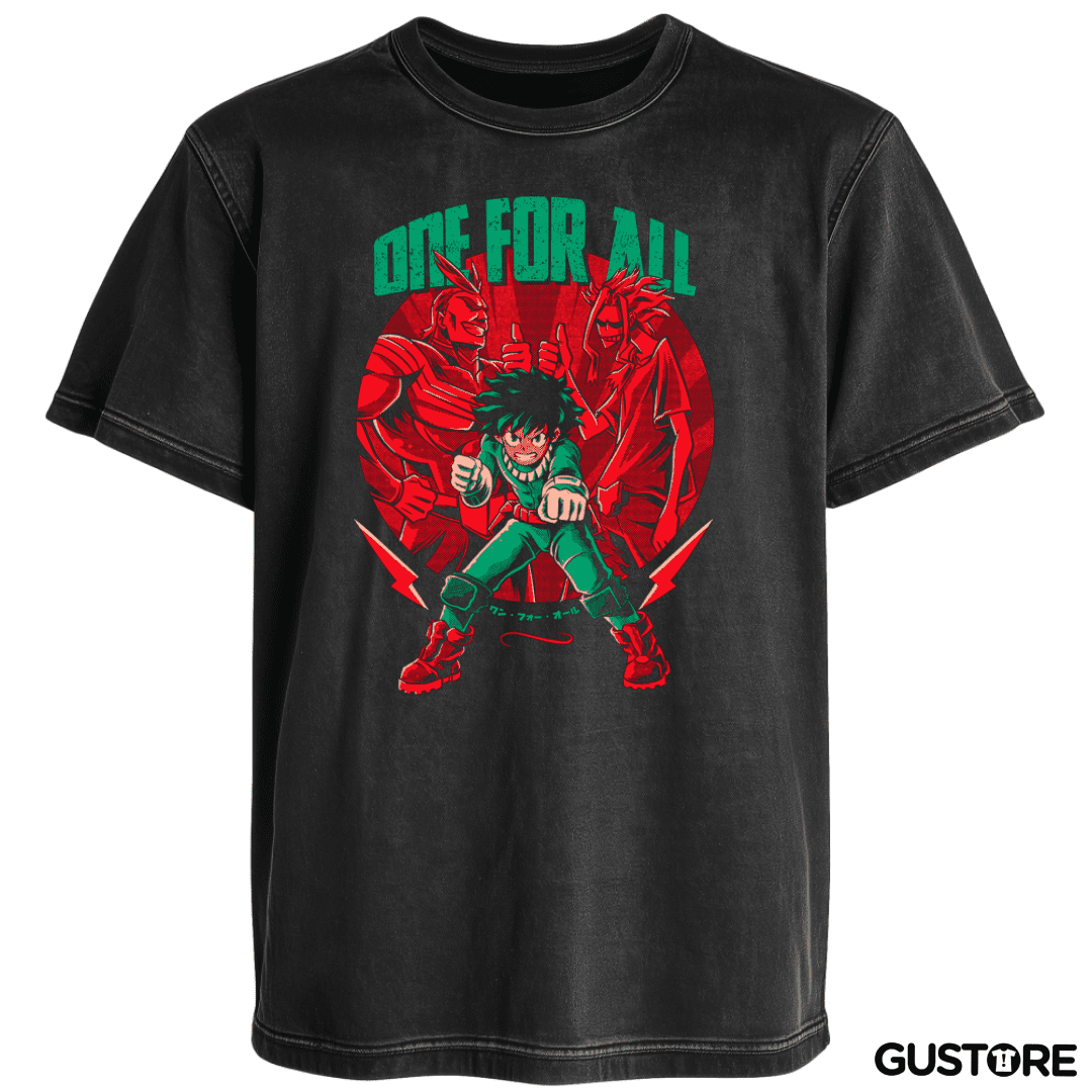 Polera desgastada Boku no hero 5