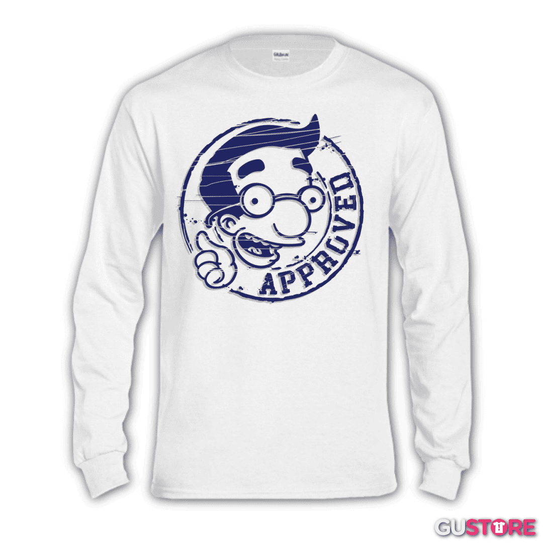Polera manga larga milhouse approved
