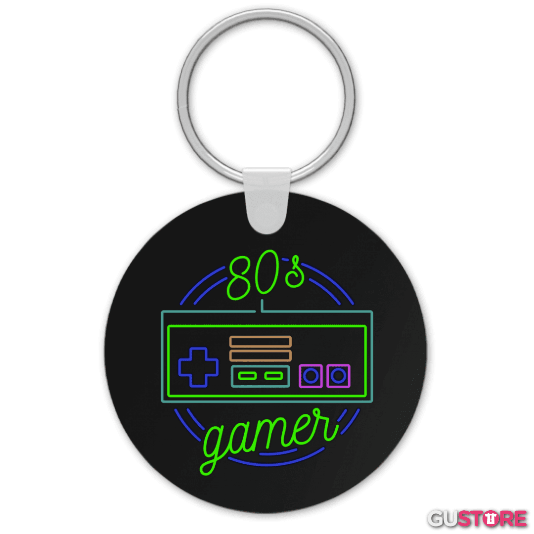 Llavero 80s gamer