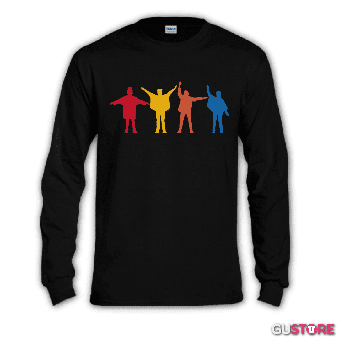 Polera manga larga The Beatles - Siluetas