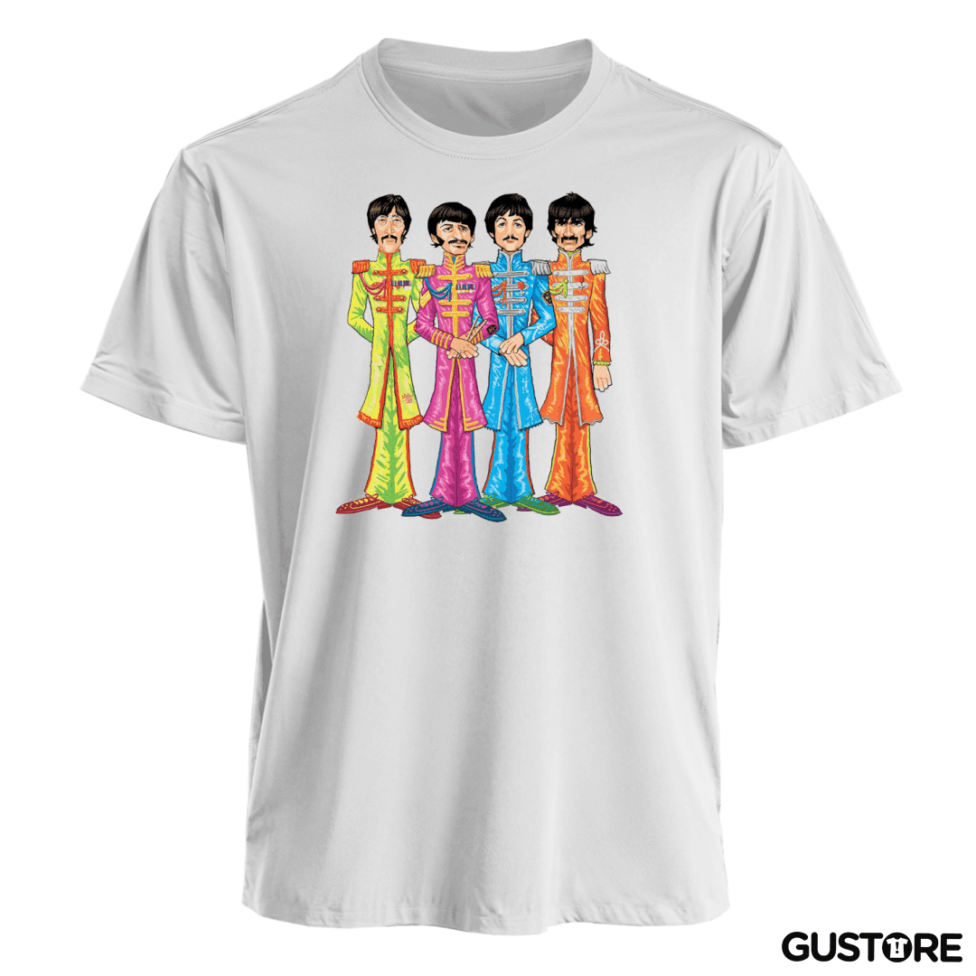 Polera BEATLES DIBUJO 