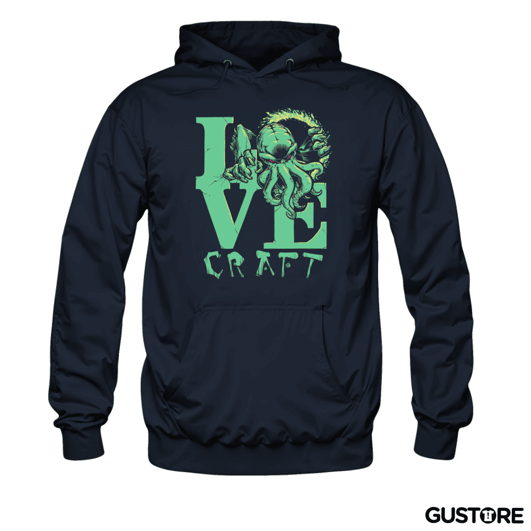 Polerón Canguro Love Craft
