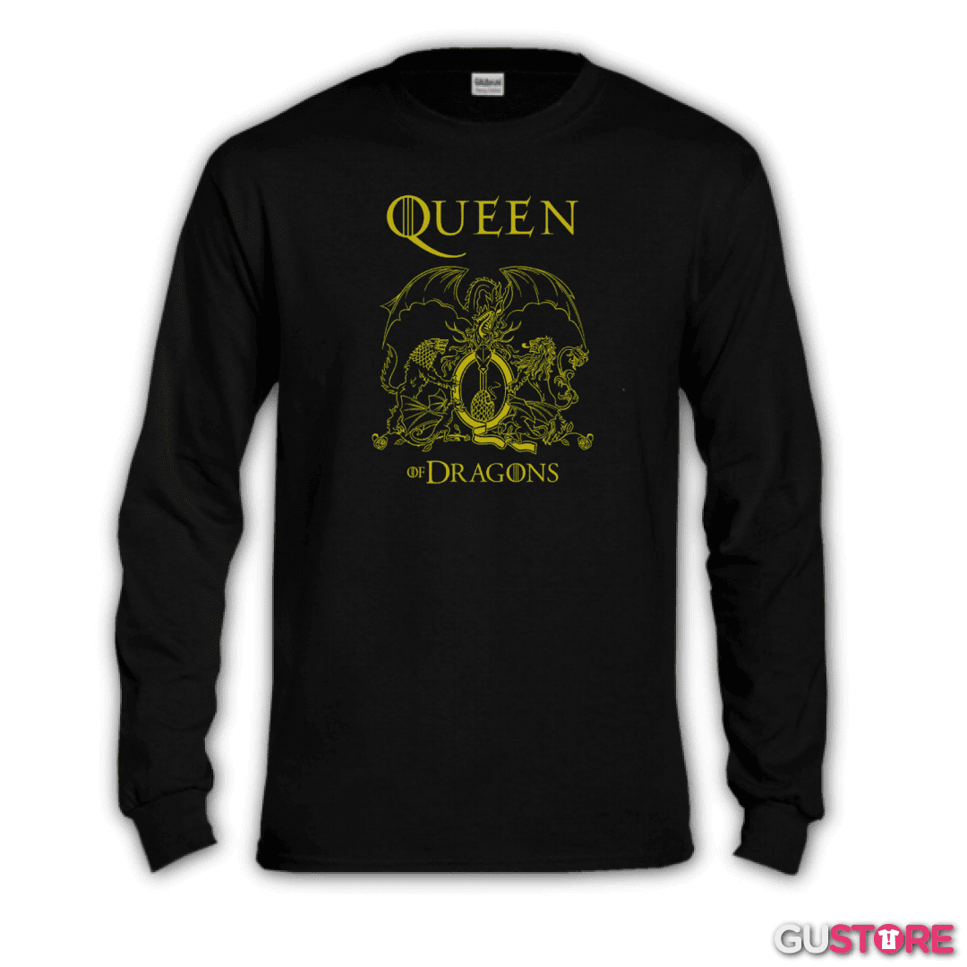 Polera manga larga Queen of dragons