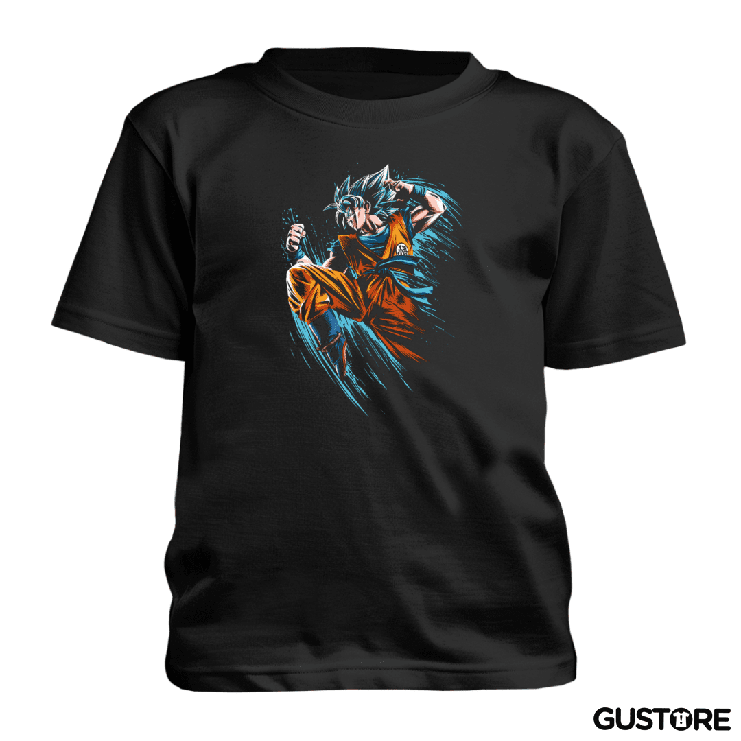 Polera de niño Goku superya dios