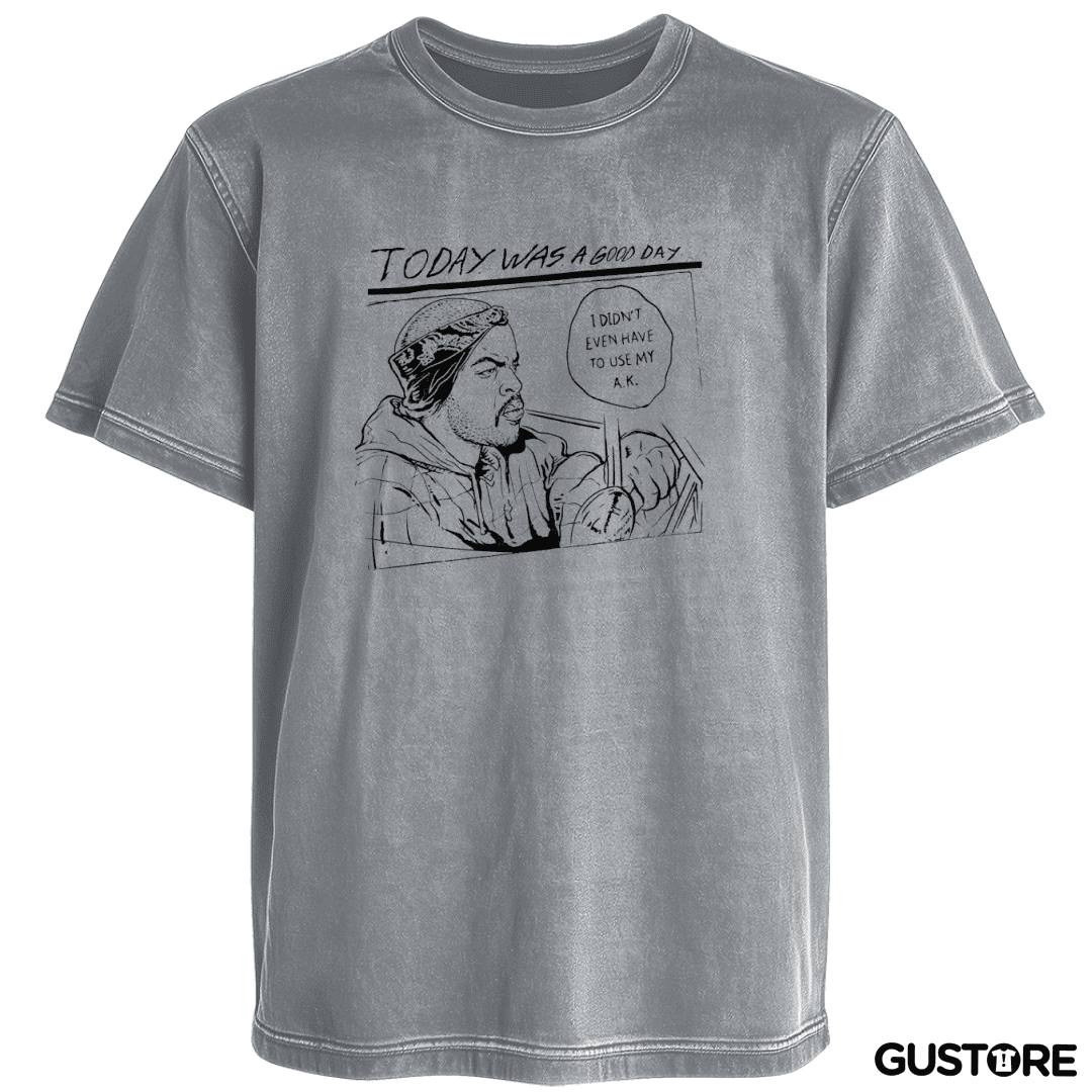 Polera desgastada Today was a good day icecube