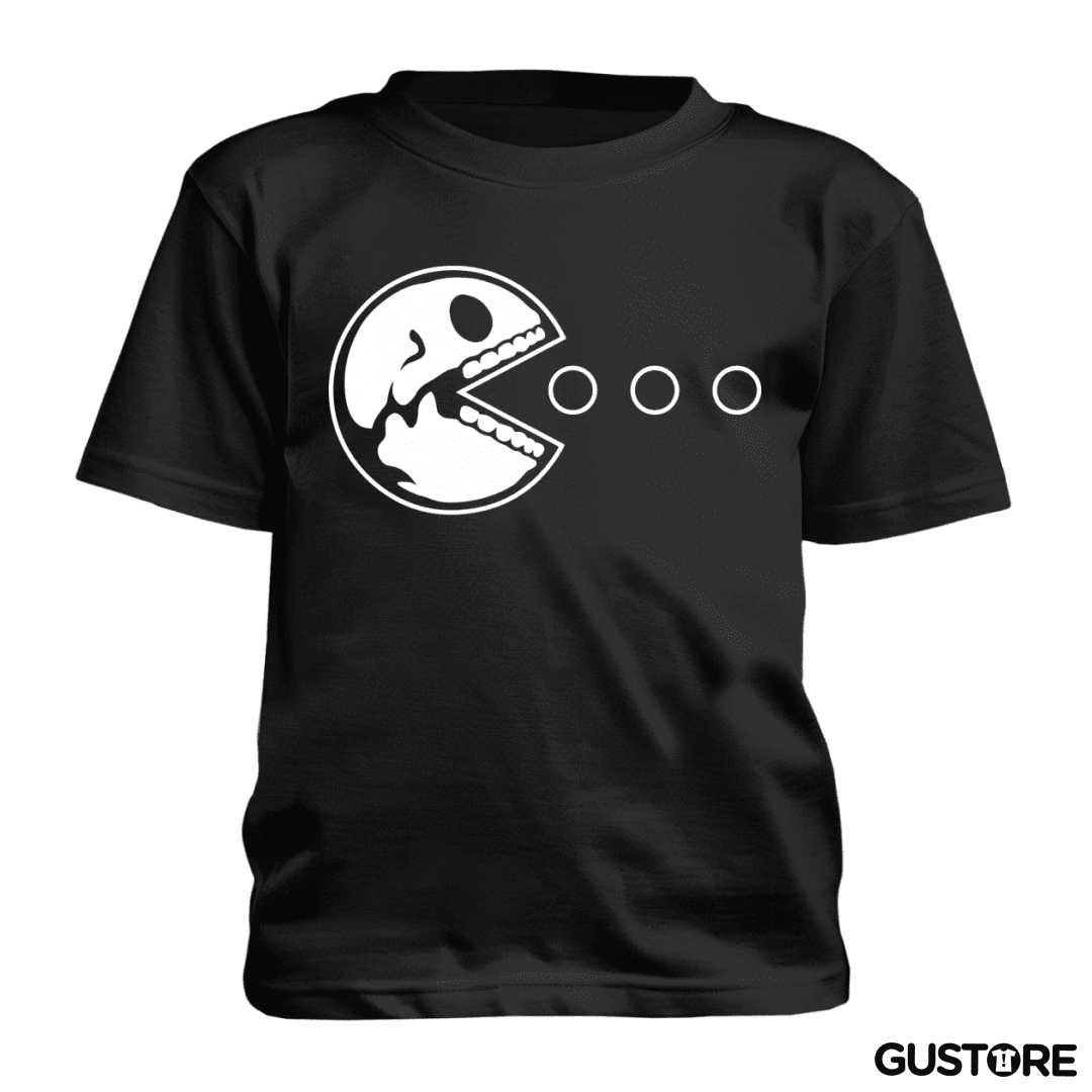 Polera de niño Pacman - Skull V2