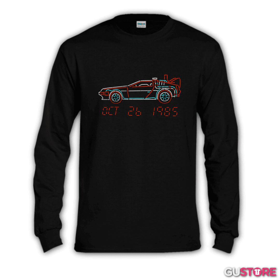 Polera manga larga Delorean OCT