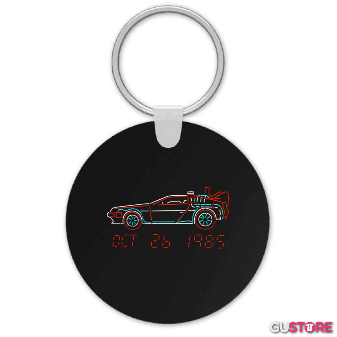 Llavero Delorean OCT