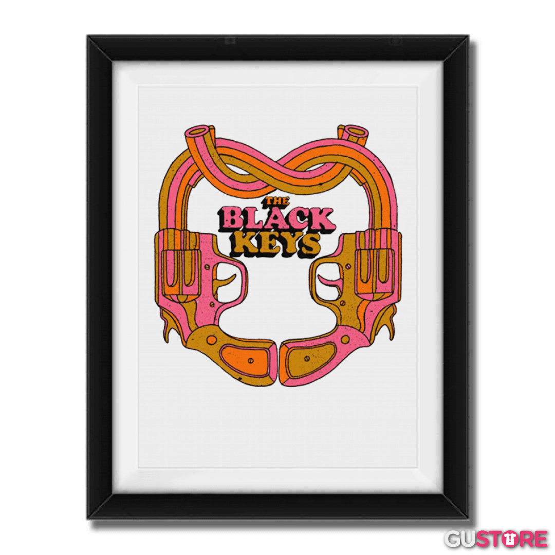 Cuadro decorativo The black keys guns