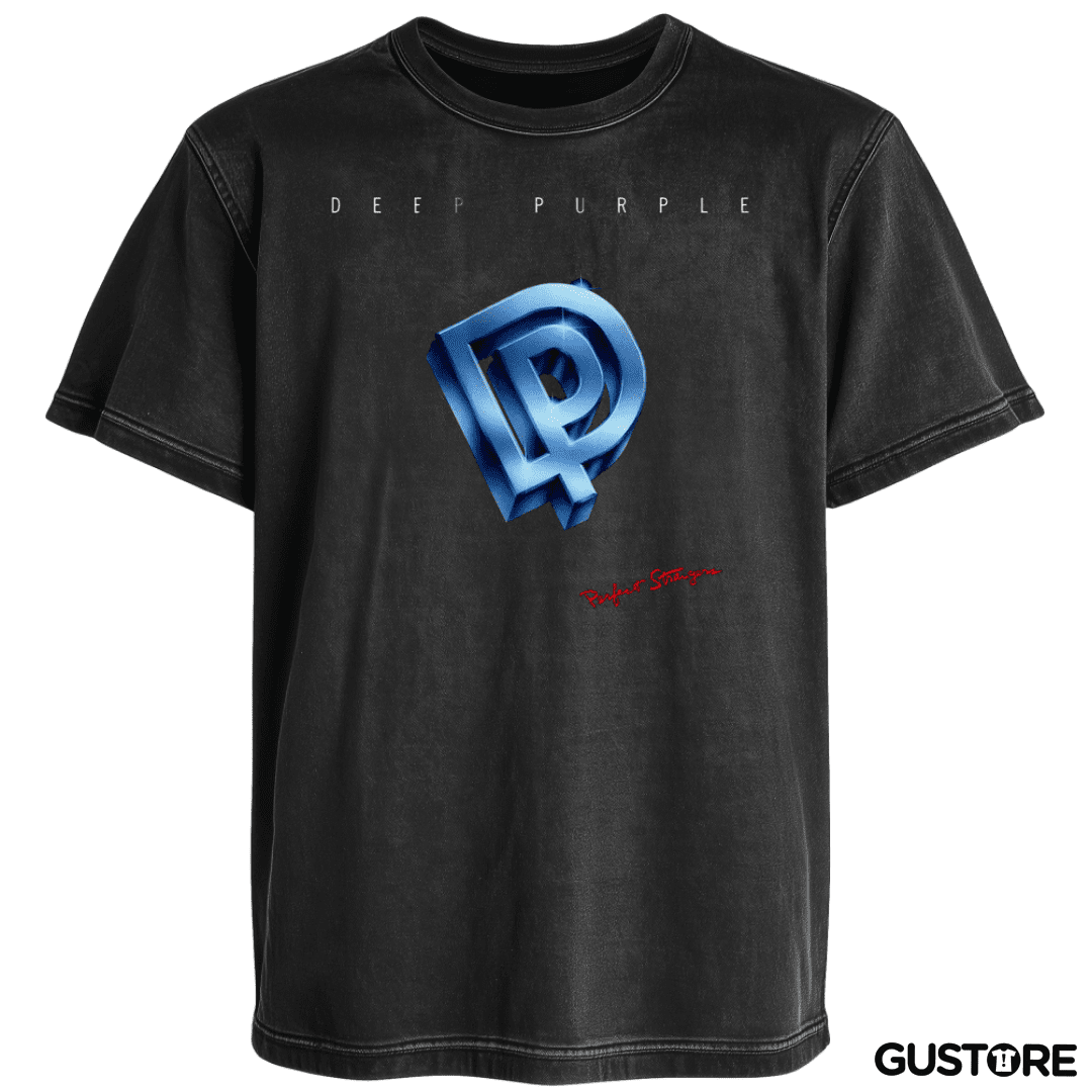 Polera desgastada Deep purple perfect stranger