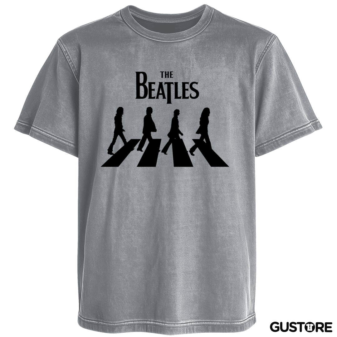 Polera desgastada The beatles abbey road
