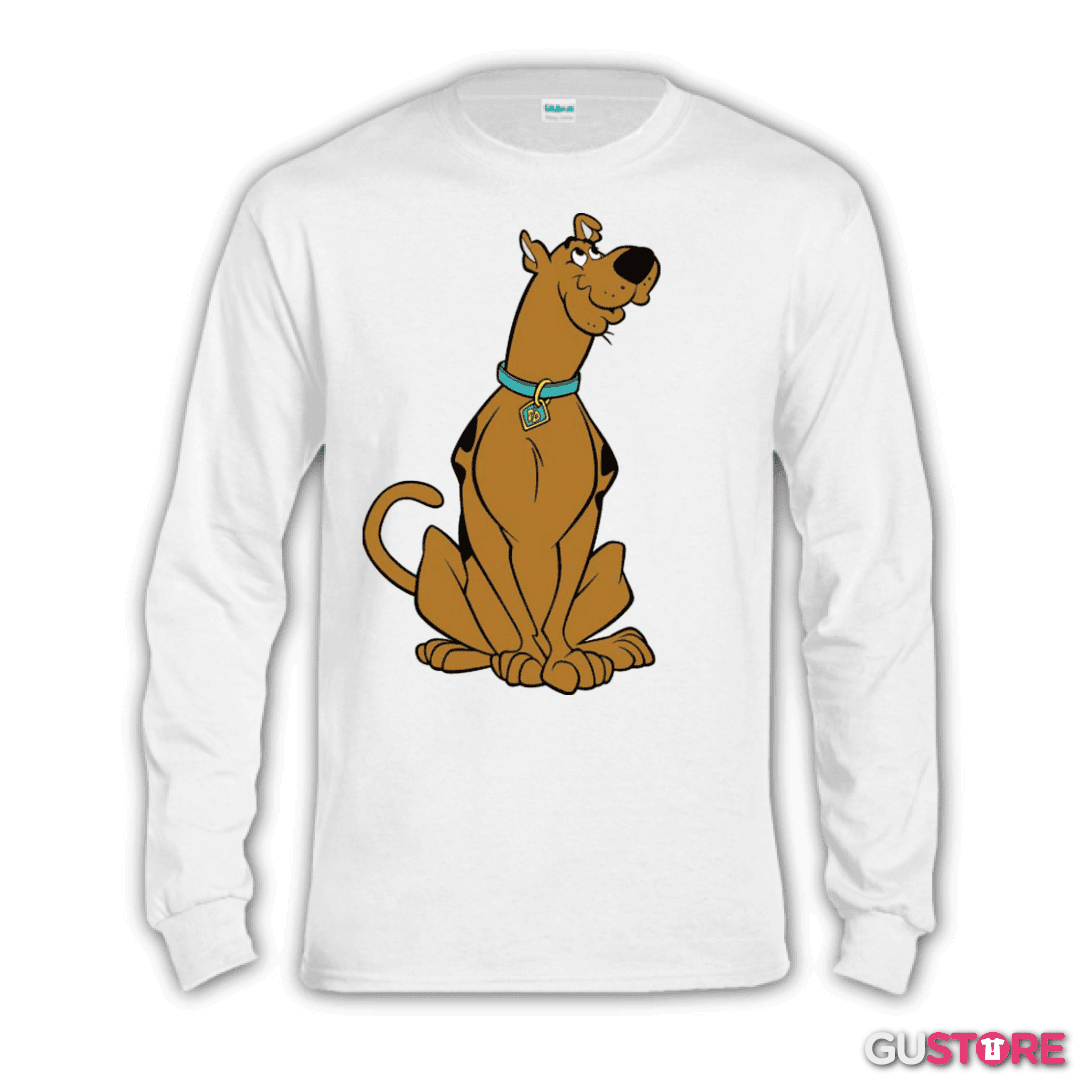 Polera manga larga scooby doo