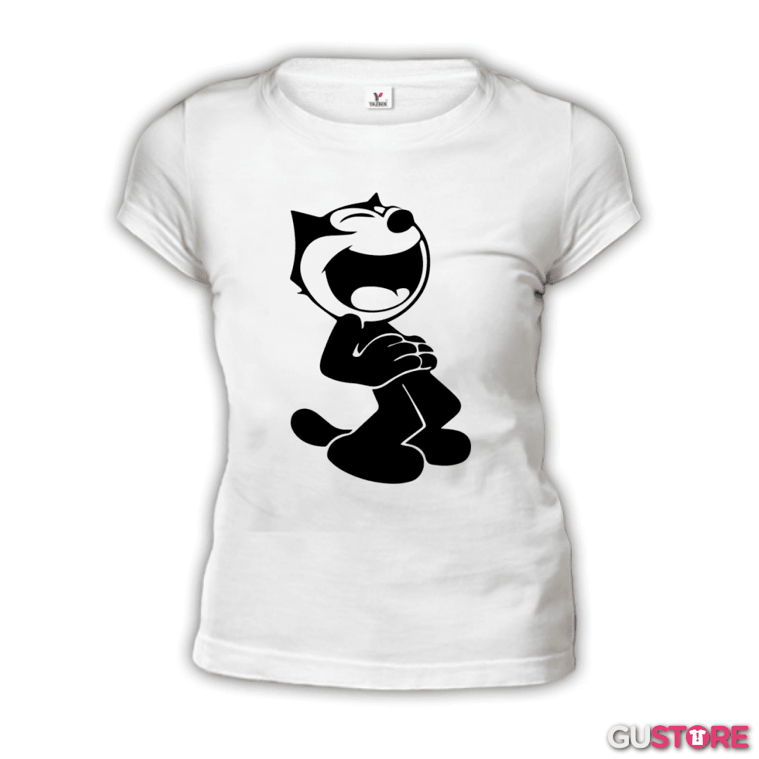 Polera de Mujer Gato felix 