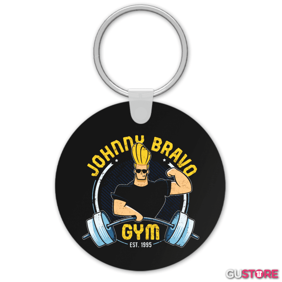 Llavero Johnny Bravo gym