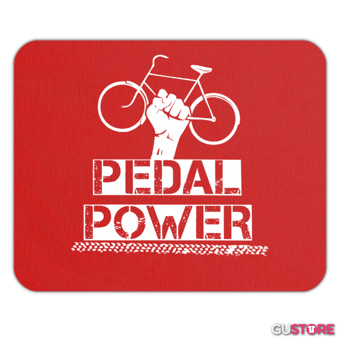 Mousepad Pedal power