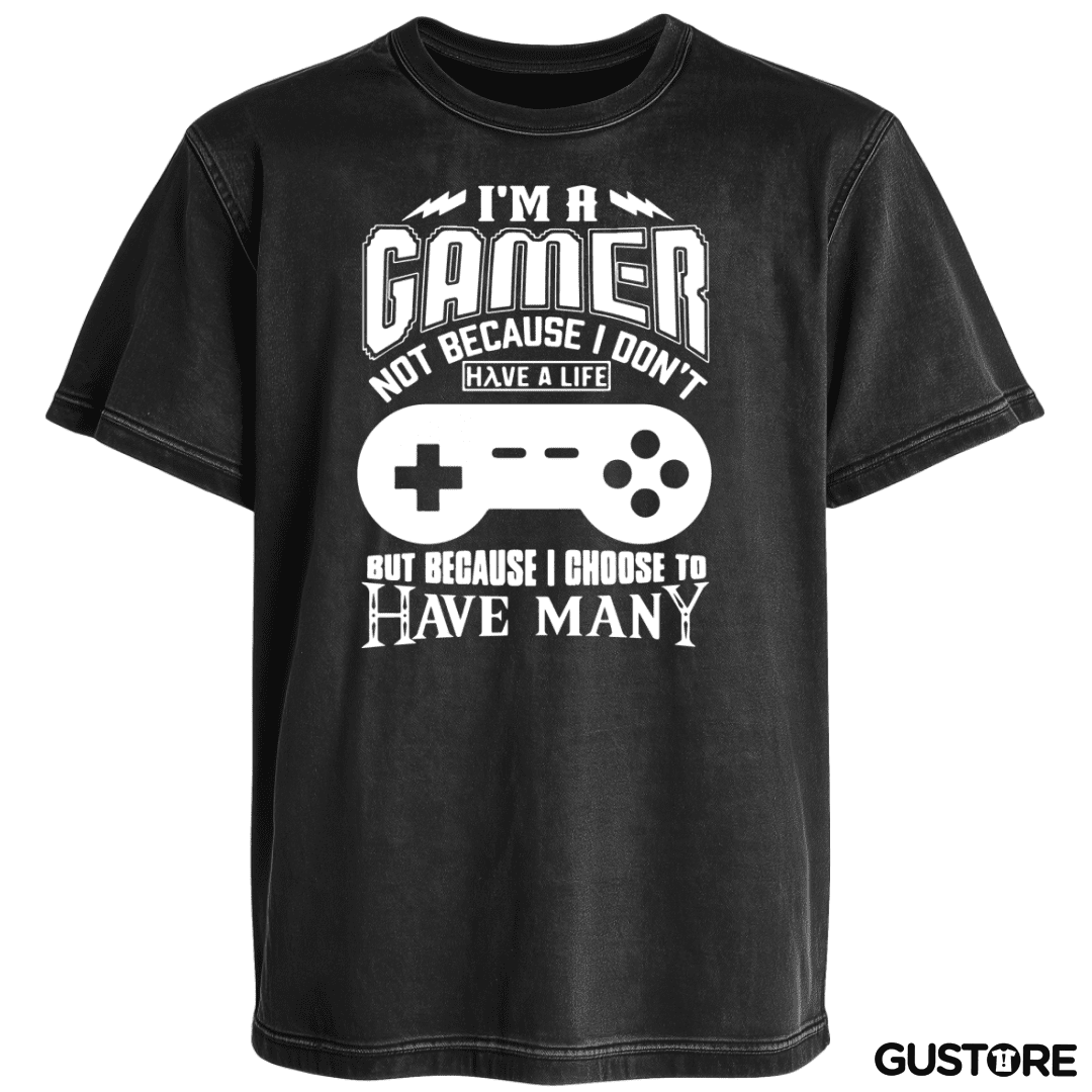 Polera desgastada Im a gamer