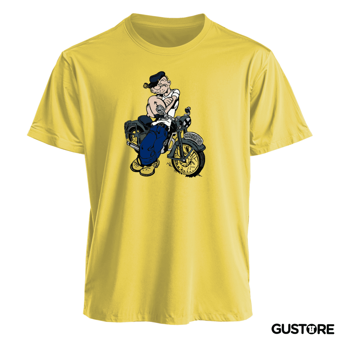 Polera Popeye biker