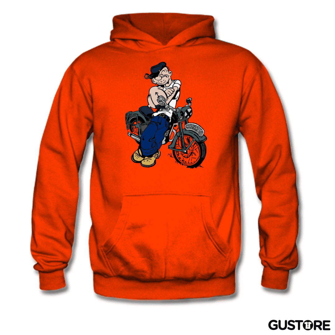 Polerón Canguro Popeye biker