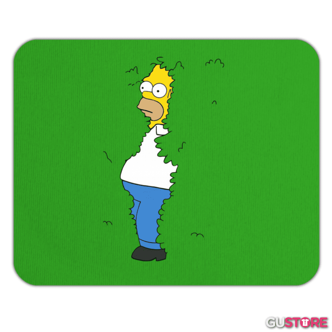 Mousepad Homero arbusto