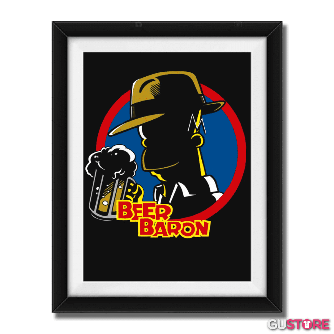Cuadro decorativo Baron de la cerveza