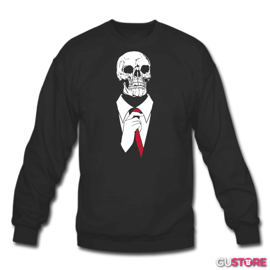 Poleron polo Calavera Corbata