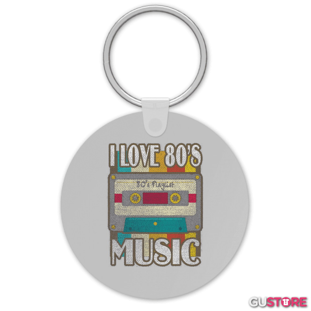 Llavero I LOVE 80s
