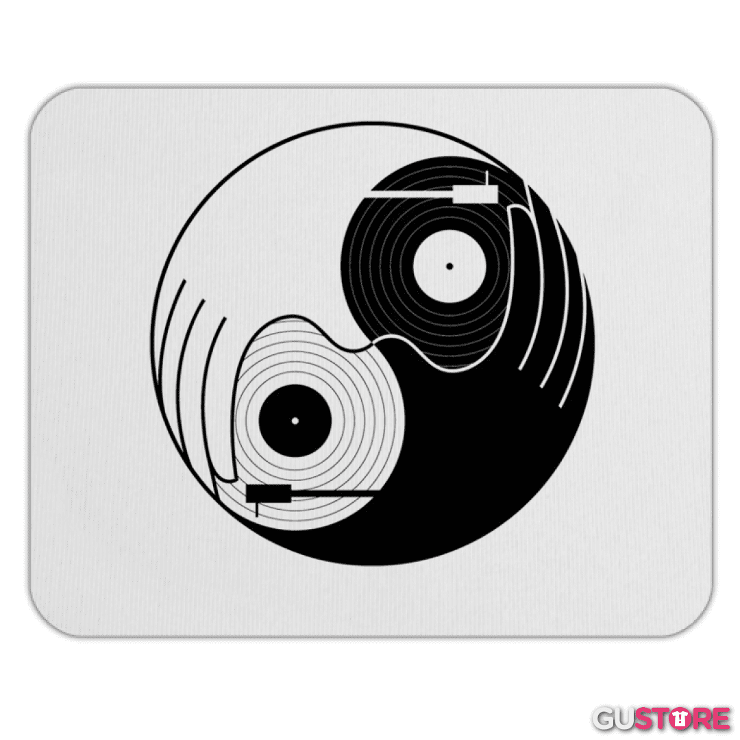 Mousepad Yin y yang dj 