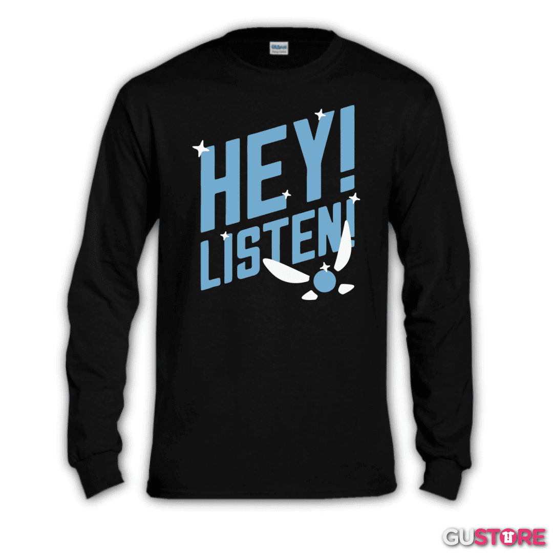 Polera manga larga Hey! Listen!