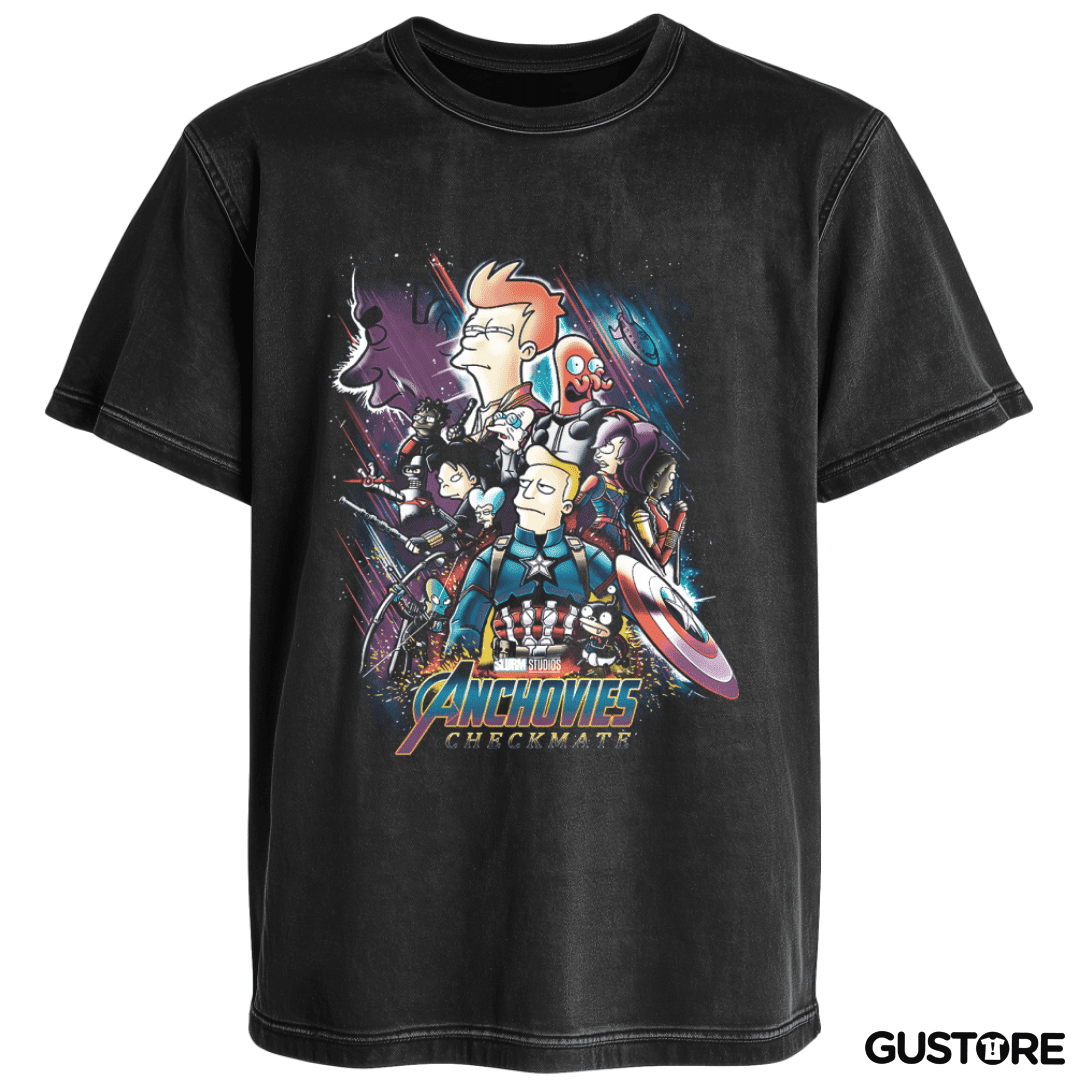 Polera desgastada Futuvengadores