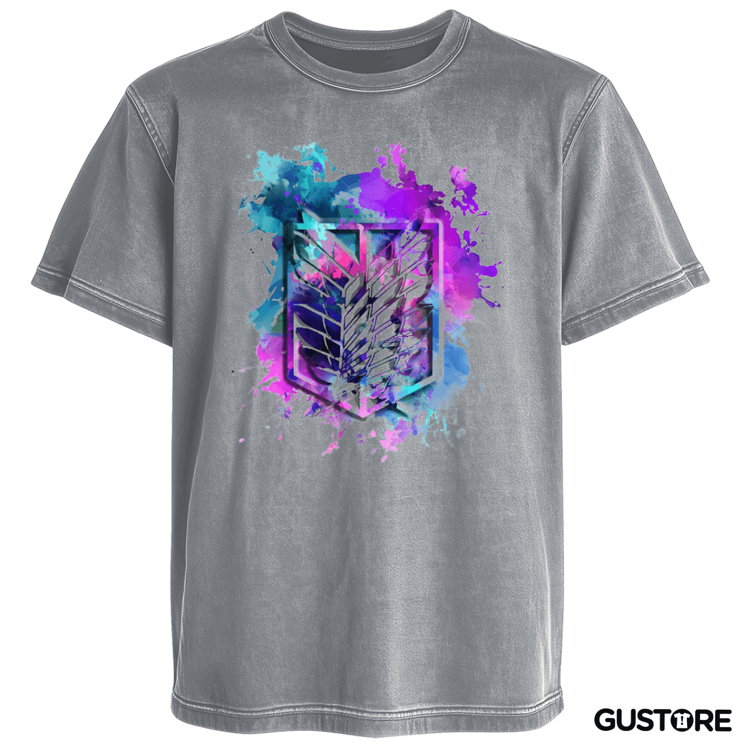 Polera desgastada Liberty colors
