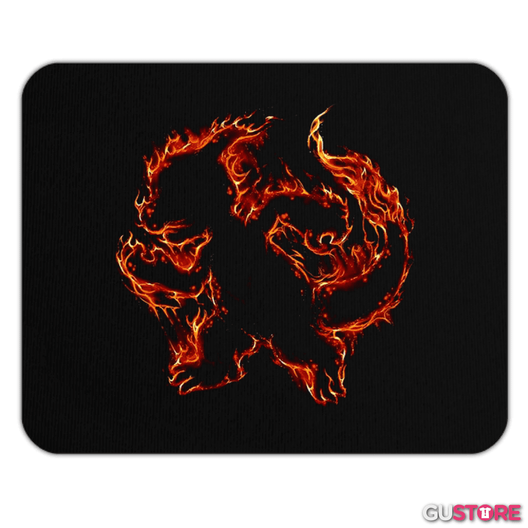 Mousepad Tipo fuego II