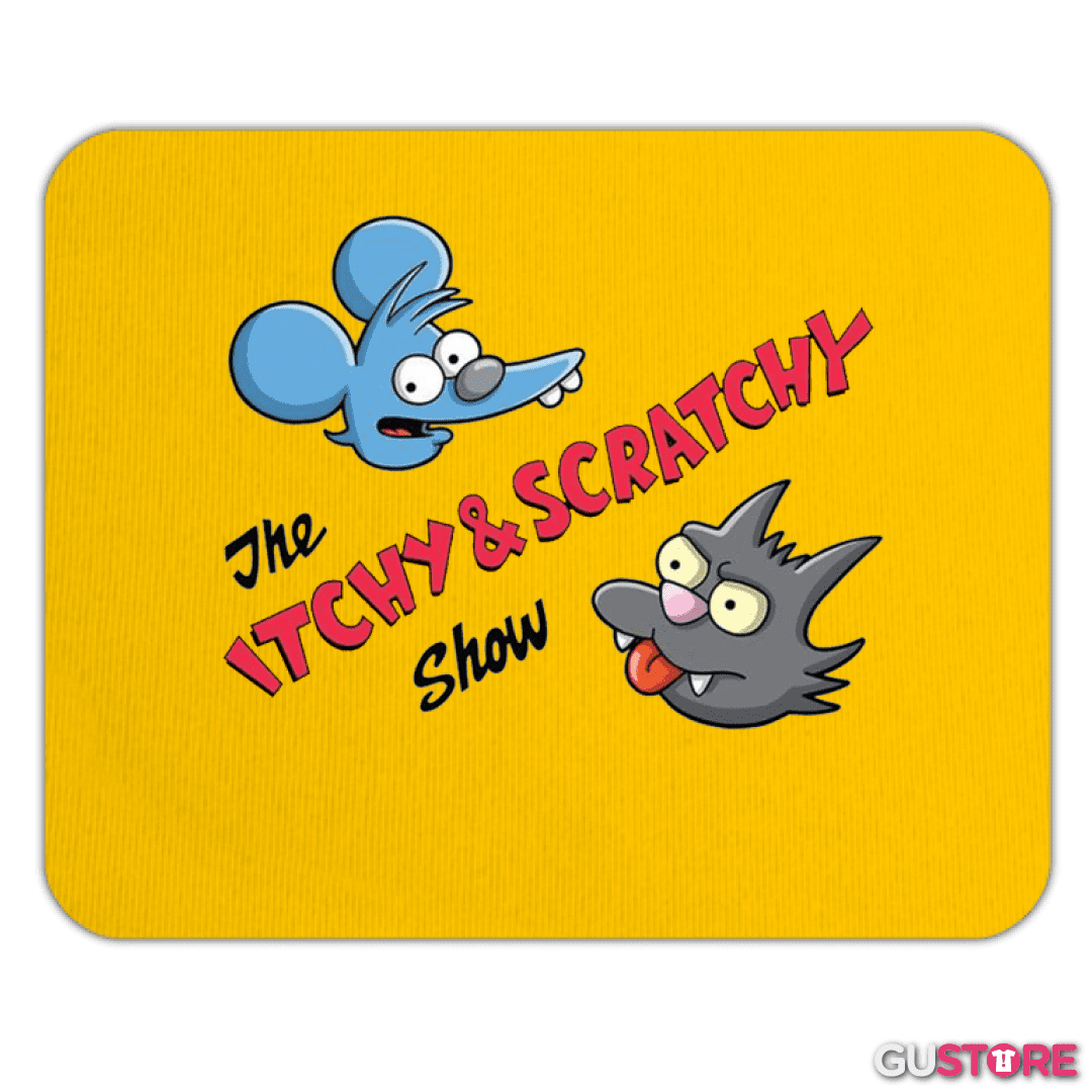 Mousepad The Itchy and Scratchy show
