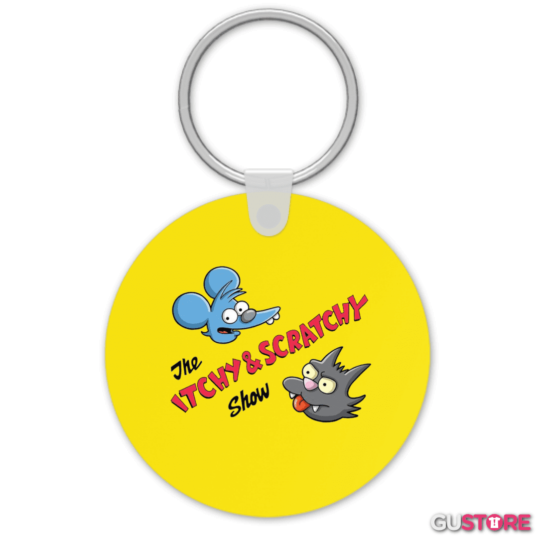 Llavero The Itchy and Scratchy show