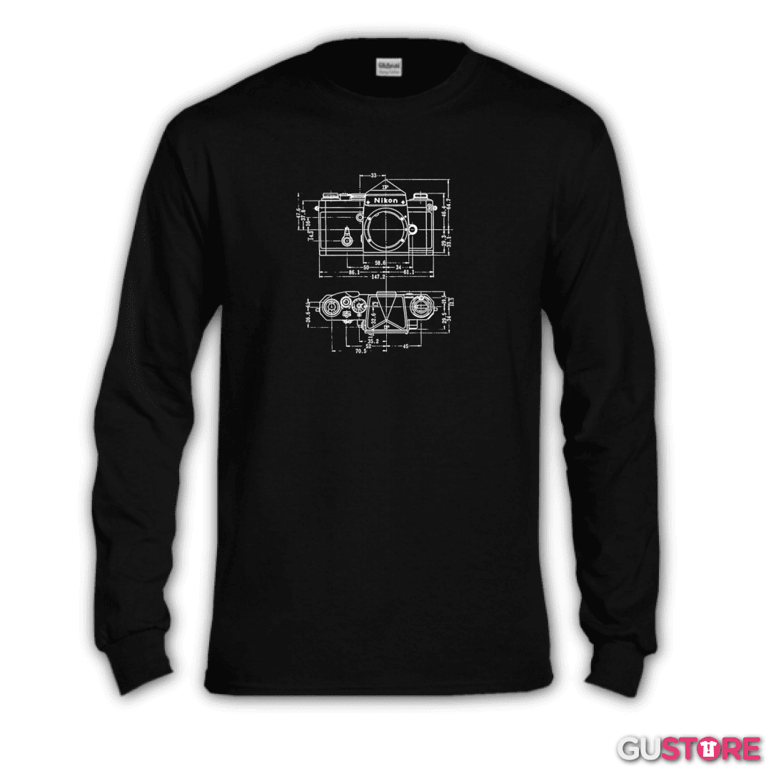 Polera manga larga Reflex Camara 