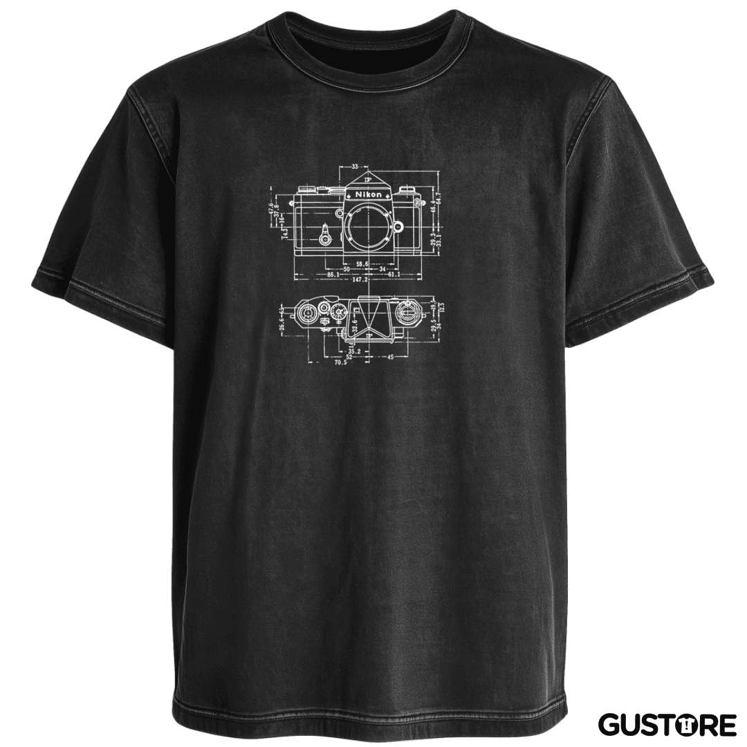 Polera desgastada Reflex Camara 