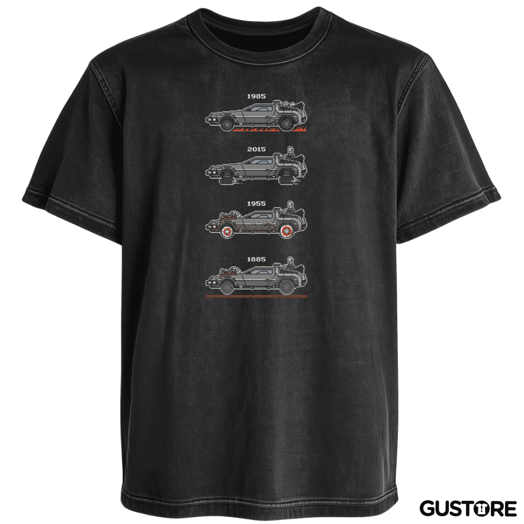 Polera desgastada deloreans