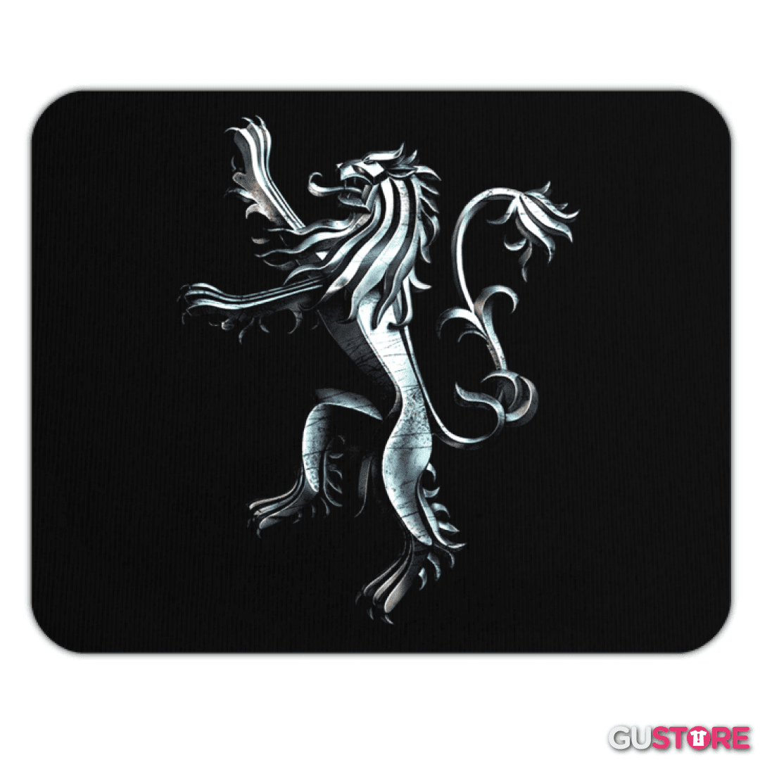 Mousepad leon metalico