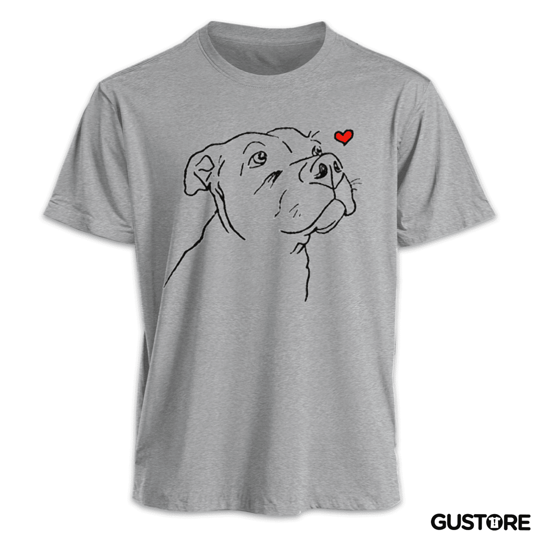Polera love pitbull