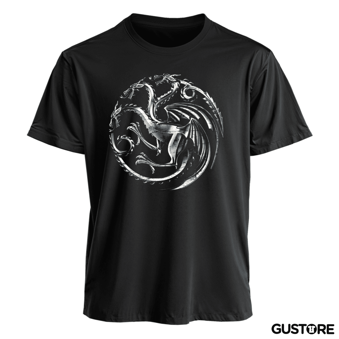 Polera Dragon metalico