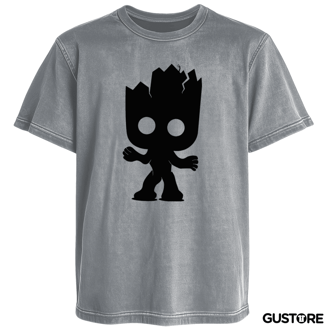 Polera desgastada Groot