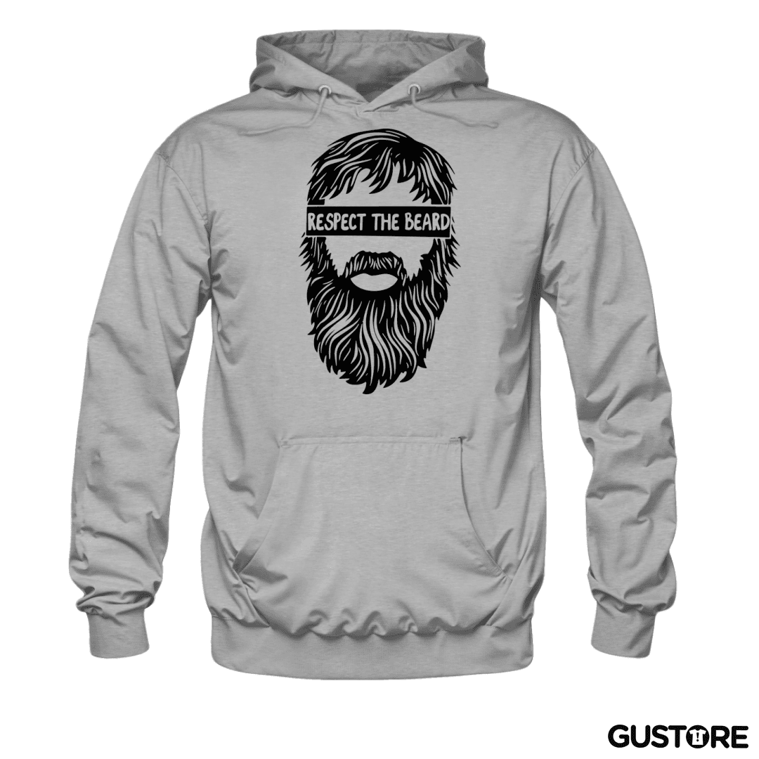 Polerón Canguro Respect the beard