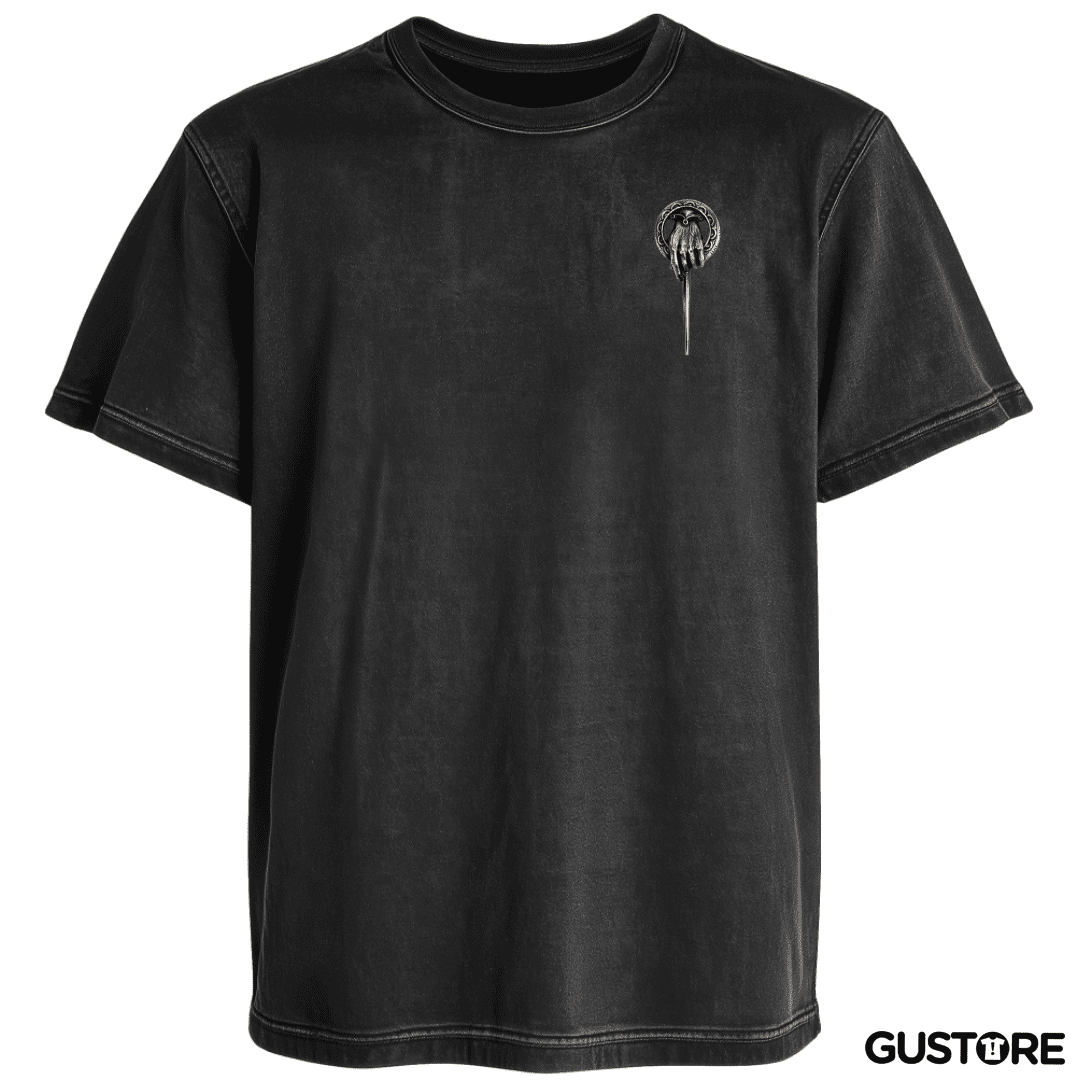 Polera desgastada Hand of the king - bolsillo