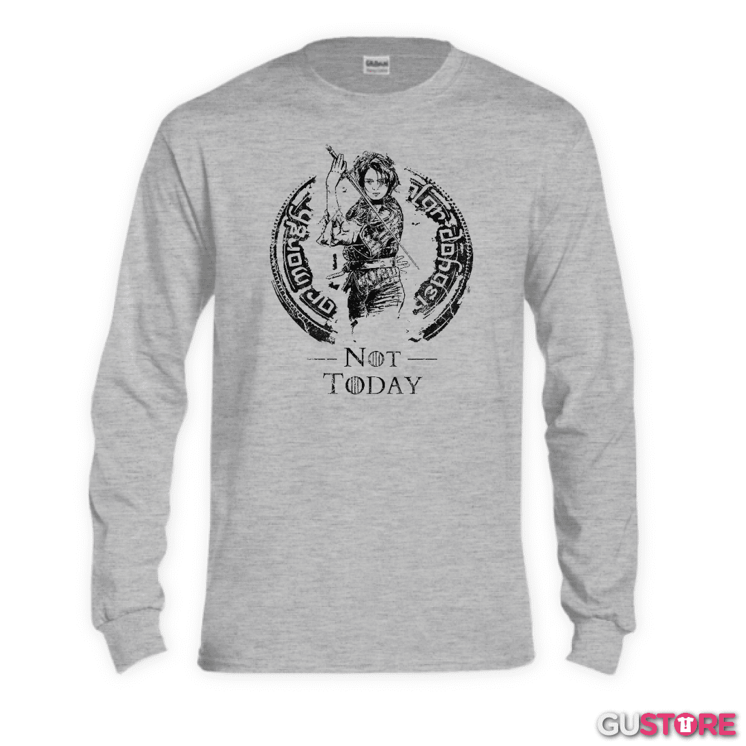 Polera manga larga Arya not today