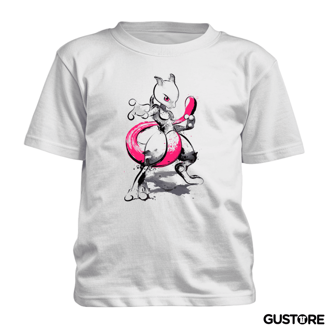 Polera de niño Mewtwo colors
