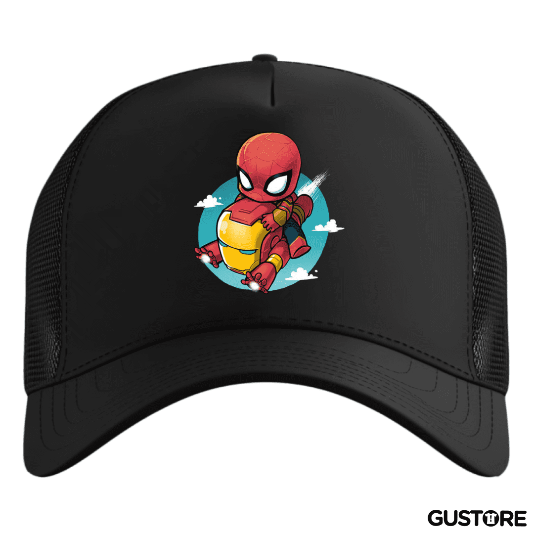 Gorro Mini spiderman iron man