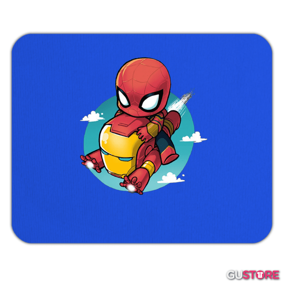 Mousepad Mini spiderman iron man