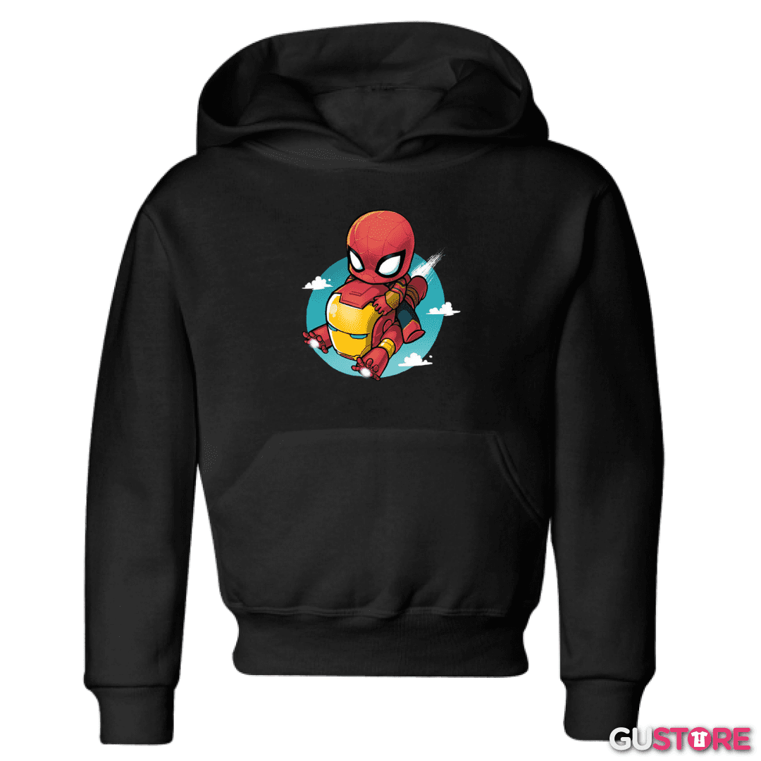 Poleron de niño Mini spiderman iron man