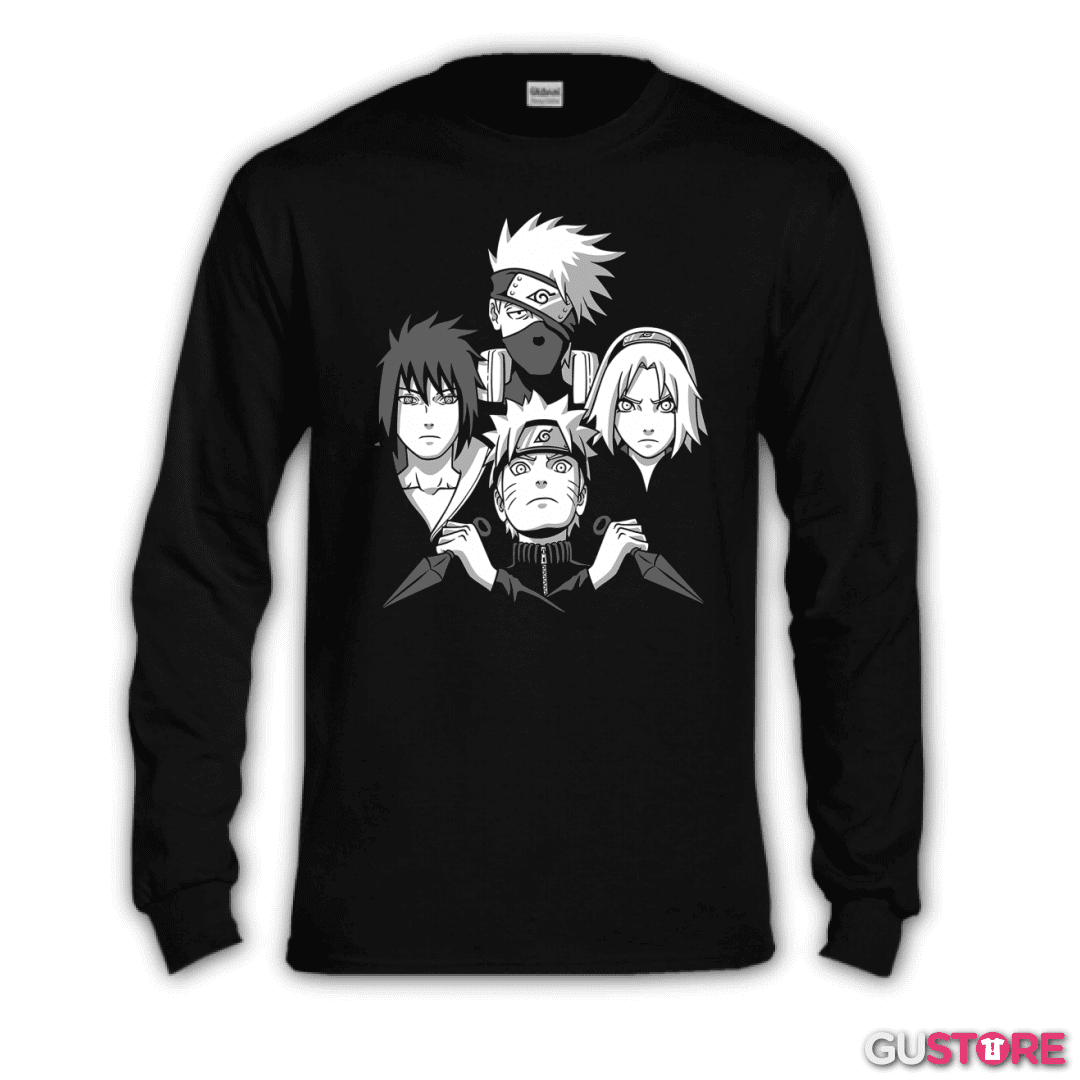 Polera manga larga Naruto rhapsody