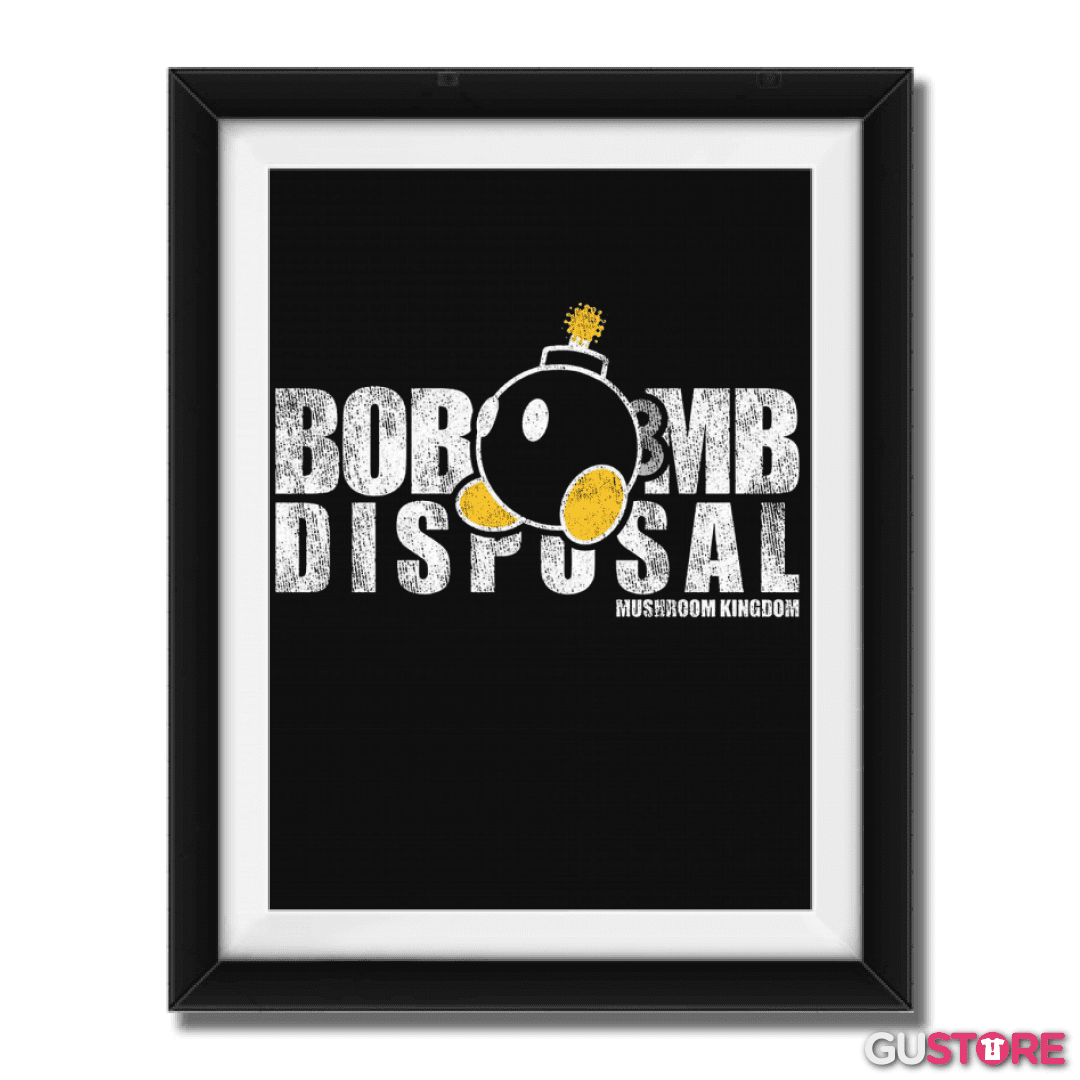 Cuadro decorativo Bomba Super Bigote 